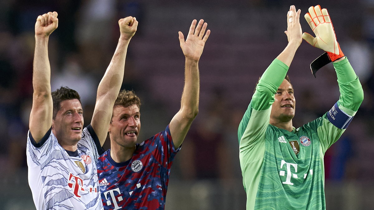 Robert Lewandowski, Thomas Mueller i Manuel Neuer