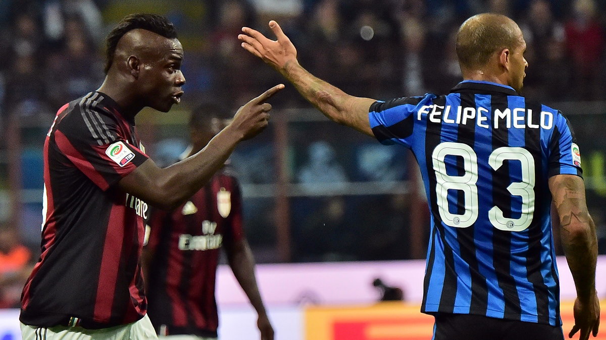 Mario Balotelli, Fredy Guarin, AC Milan, Inter Mediolan