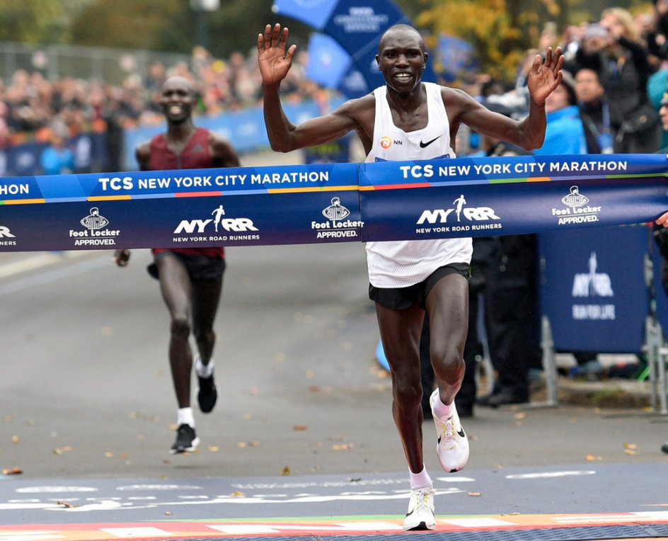 Geoffrey Kamworor wygrał w listopadzie maraton w Nowym Jorku