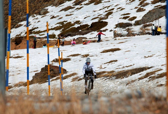 Paula Gorycka w Sierra Nevada