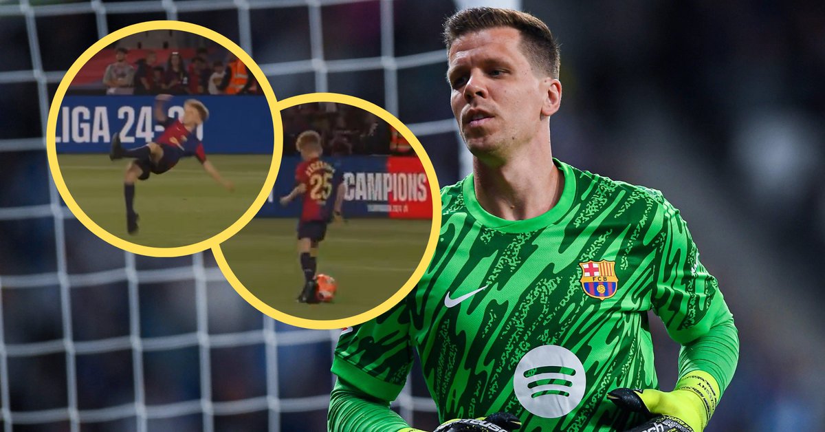 Nagranie z synem Wojciecha Szczęsnego obiegło sieć