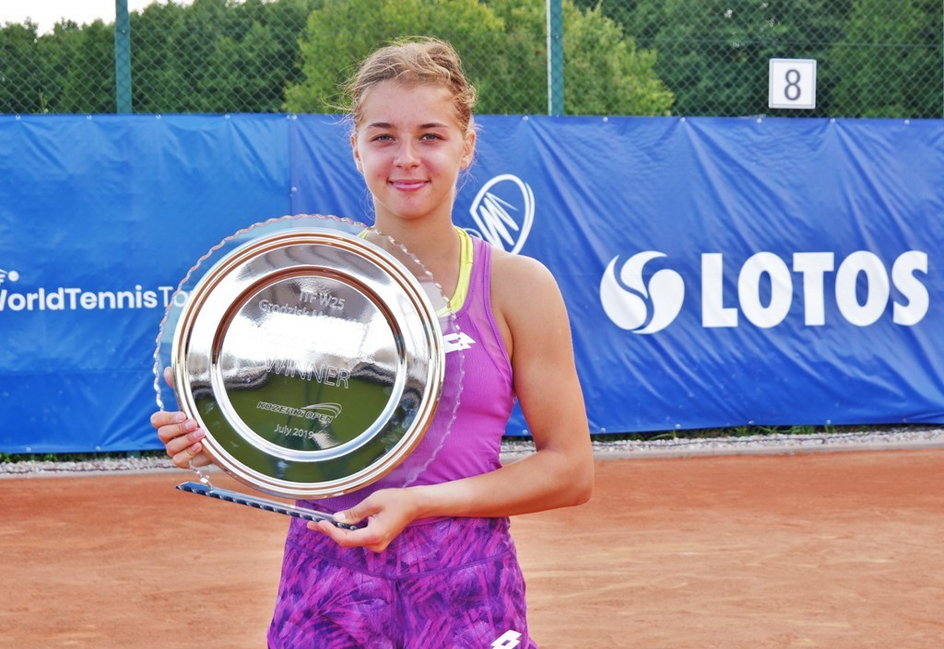 Jeszcze pod koniec lipca 17-letnia Maja Chwalińska zajmowała 335. miejsce w rankingu WTA. Jednak dzięki kapitalnej grze wkrótce przesunęła się na 192. pozycję.