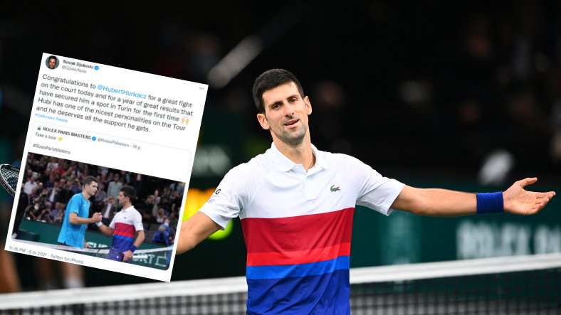 Novak Djoković (djokernole/Twitter)