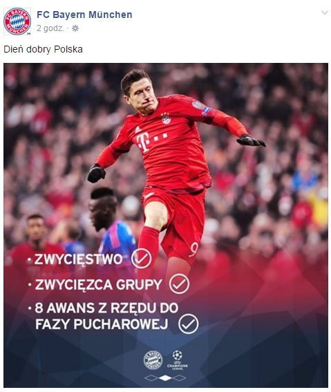 Post z fp Bayernu Monachium