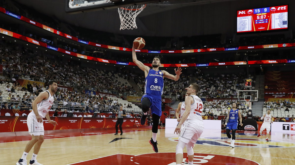 Tomas Satoransky (Czechy) i Adam Waczyński (Polska)