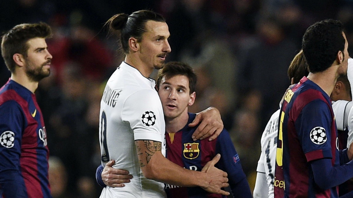 Zlatan Ibrahimovic i Lionel Messi