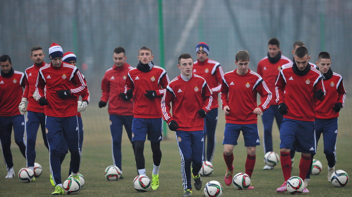 Trening Wisły Kraków