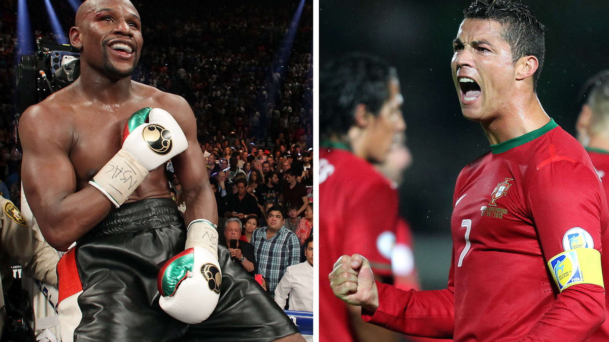 Floyd Mayweather Jr. i Cristiano Ronaldo