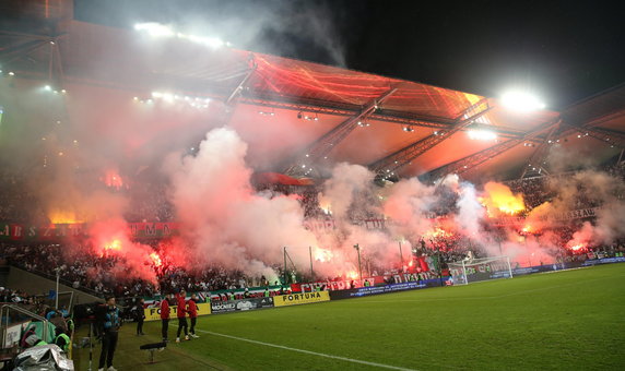 Pilka nozna. Ekstraklasa. Legia Warszawa - Gornik Zabrze. 19.11.2017