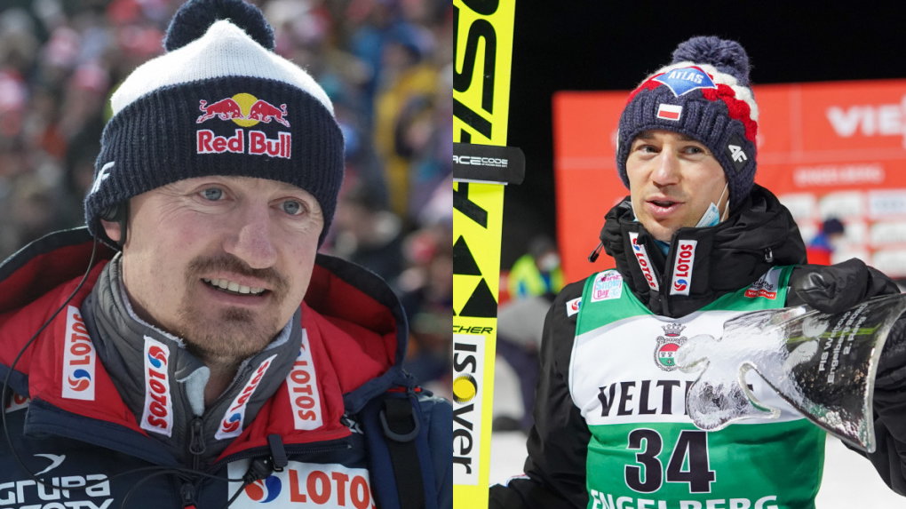 Adam Małysz i Kamil Stoch