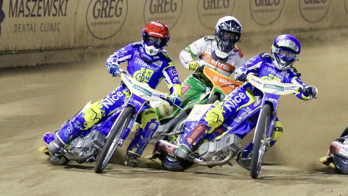 Nicki Pedersen (c), Kenneth Bjerre (n)