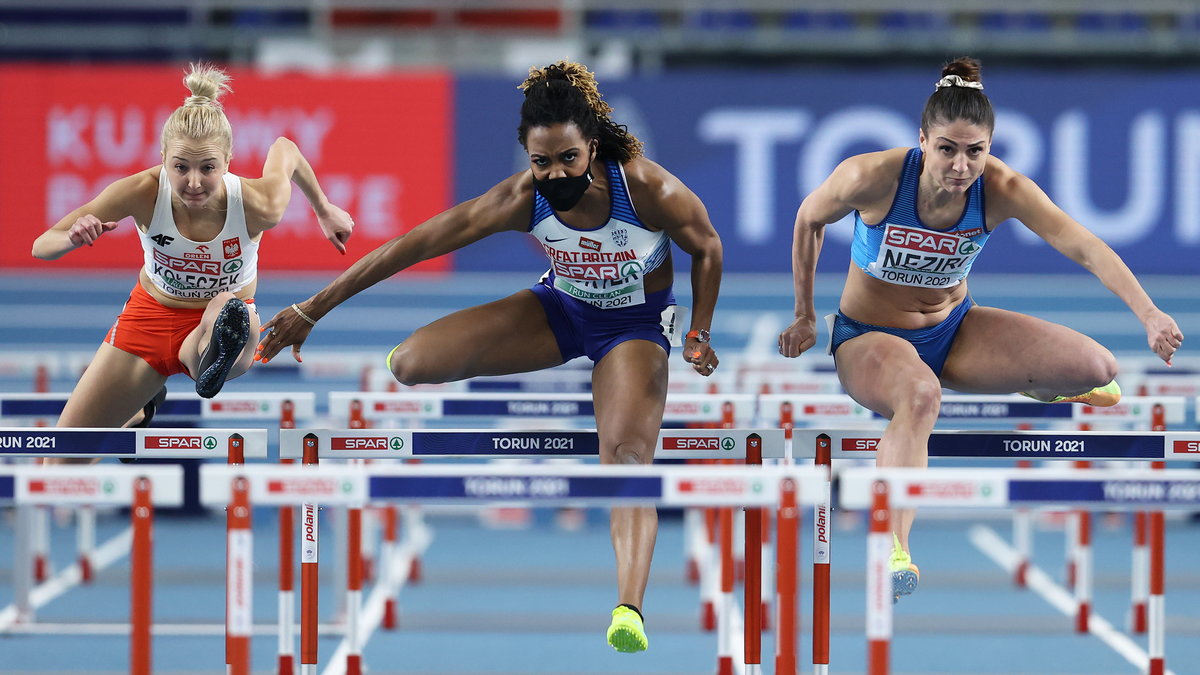 Karolina Kołeczek, Tiffany Porter i Nooralotta Neziri