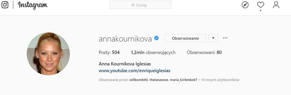 Anna Kurnikowa Iglesias