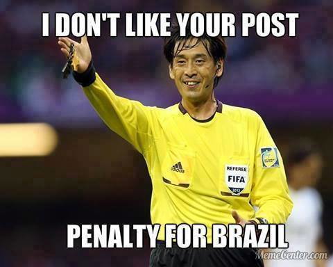 Memy po meczu Brazylia - Chorwacja