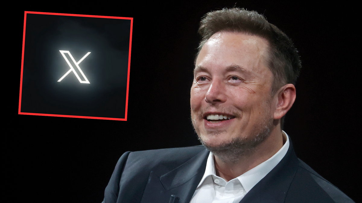 Elon Musk i nowe logo Twittera