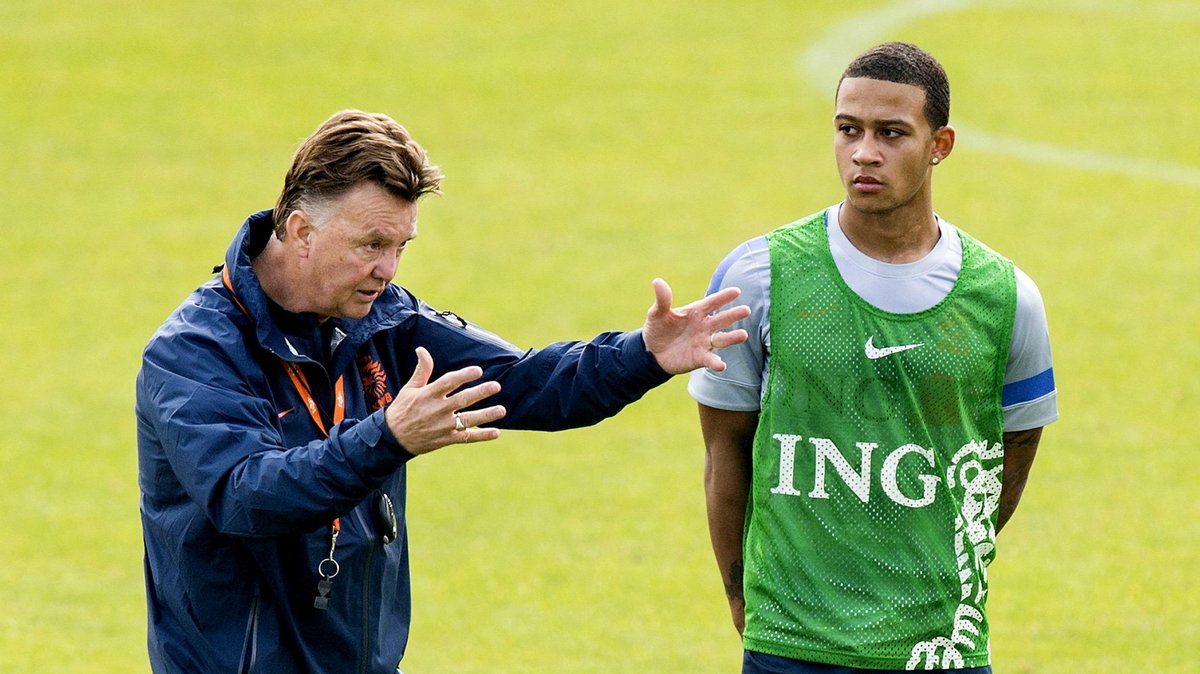 Louis van Gaal i Memphis Depay