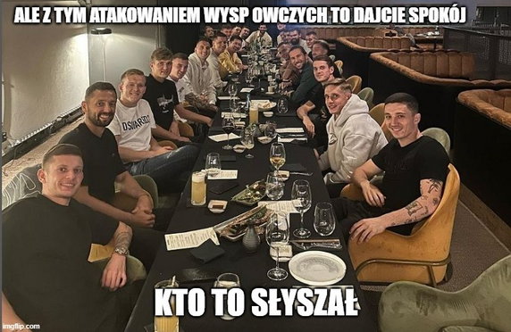 Memy po meczu Polska — Wyspy Owcze