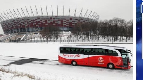 Reprezentacja Polski ma nowy autokar