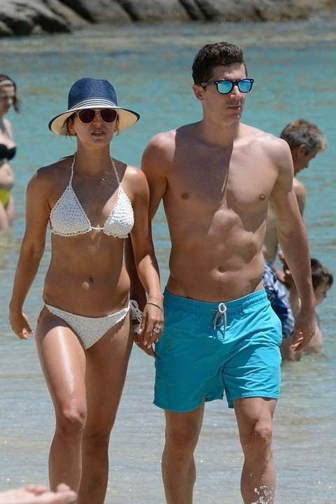 Anna Lewandowska i Robert Lewandowski