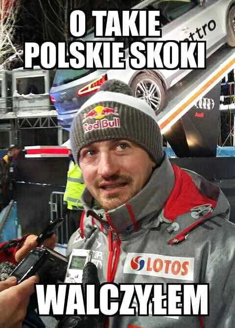 Skoki narciarskie. Klingenthal. Kamil Stoch drugi! Memy po konkursie