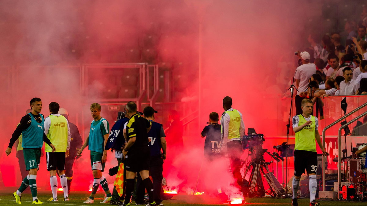 Race na meczu Legia - Śląsk