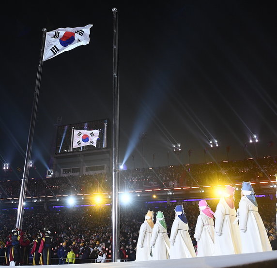 epa06508181 - SOUTH KOREA PYEONGCHANG 2018 OLYMPIC GAMES (Opening Ceremony - PyeongChang 2018 Olympic Games)