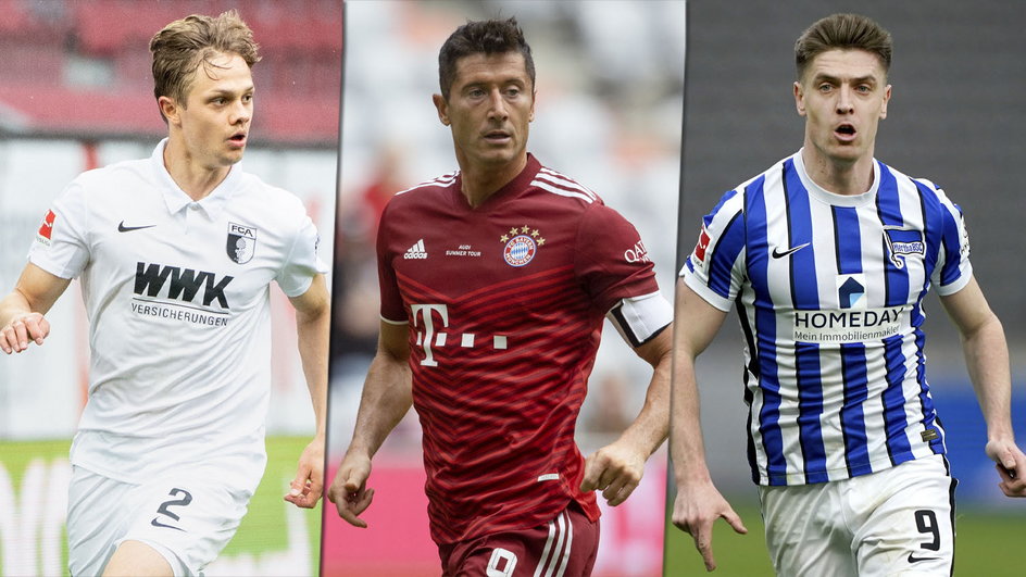 Polacy w Bundeslidze (Robert Gumny, Robert Lewandowski, Krzysztof Piątek) 