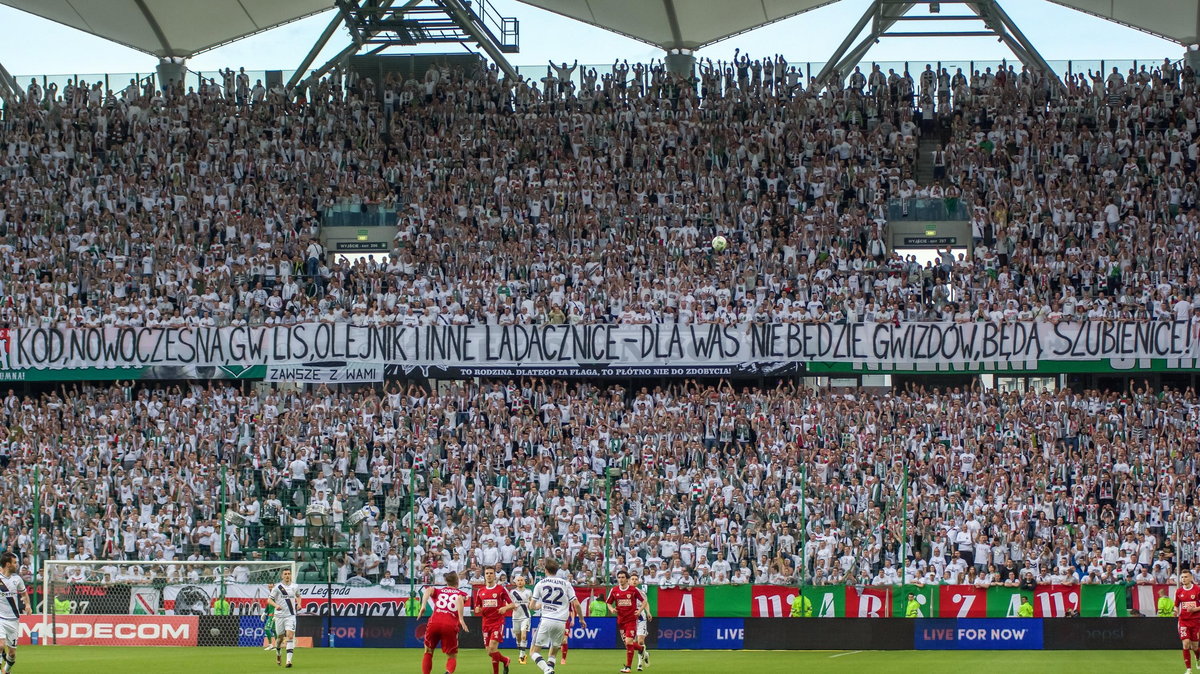 Pilka nozna. Ekstraklasa. Legia Warszawa - Piast Gliwice. 08.05.2016