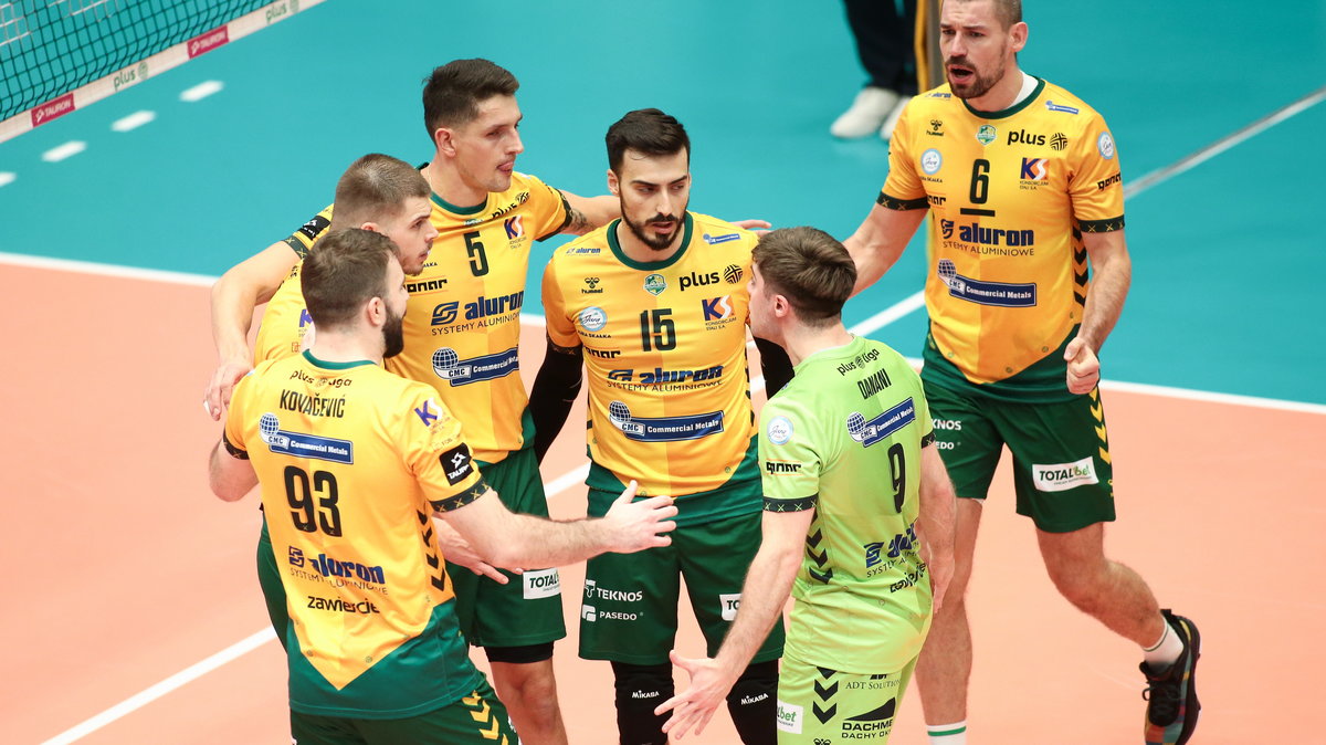 Aluron CMC Warta Zawiercie - Grupa Azoty ZAKSA Kedzierzyn - Kozle 