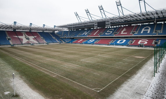 Pilka nozna. Ekstraklasa. Wisla Krakow. Konferencja prasowa. 08.02.2017