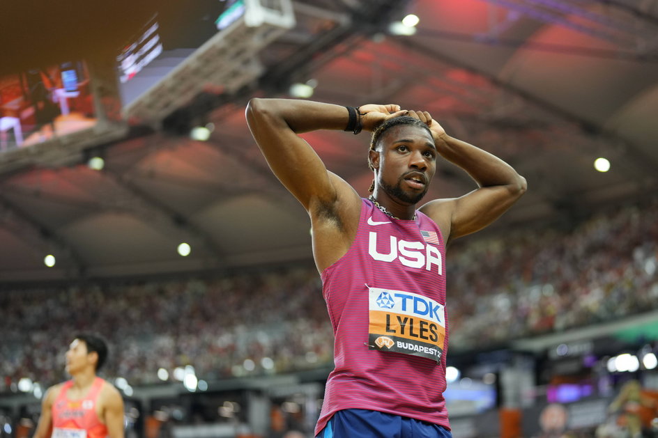 Noah Lyles po triumfie w MŚ na 200 m