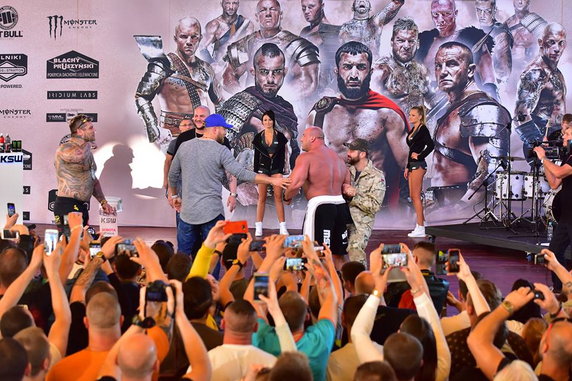 KSW 39 - ważenie przed galą Colosseum