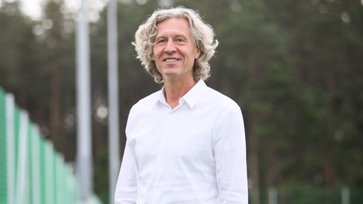 Dariusz Mioduski w Legia Training Center