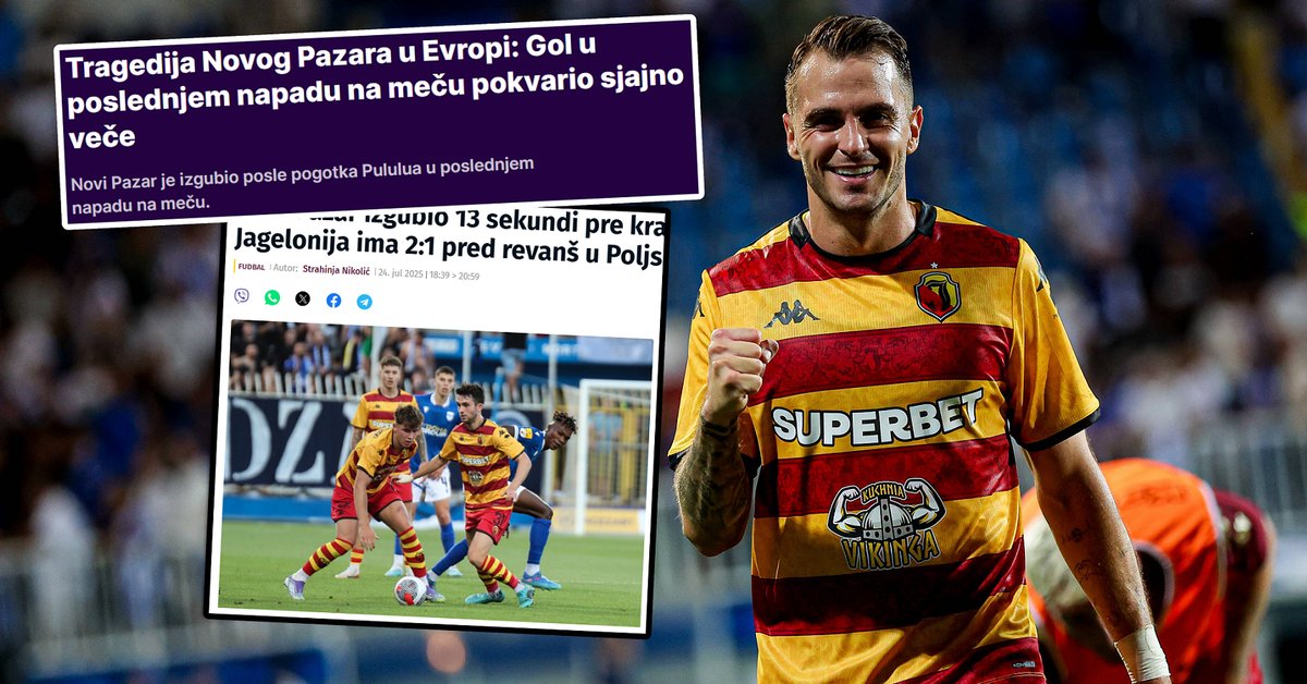 Serbowie mówią wprost o "kradzieży". Tuż po meczu z Jagiellonią