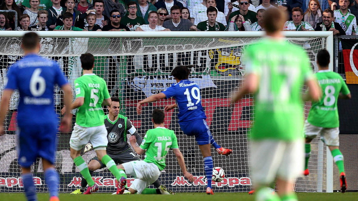 Wolfsburg zremisował z Schalke. Piękny gol Sane