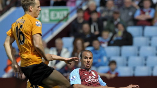 Kadr z meczu Aston Villa - Wolverhampton