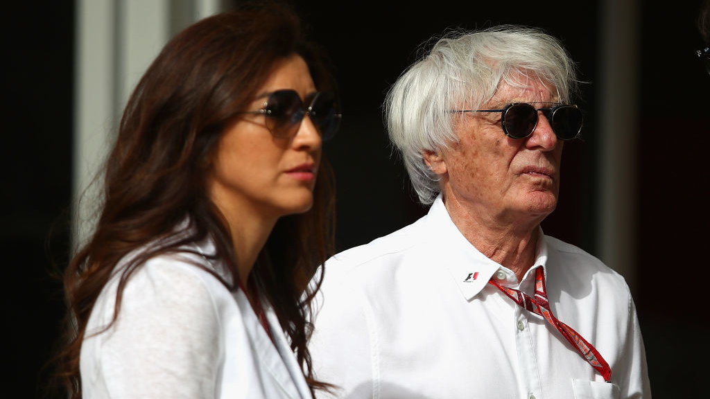 Fabiana Flosi i Bernie Ecclestone