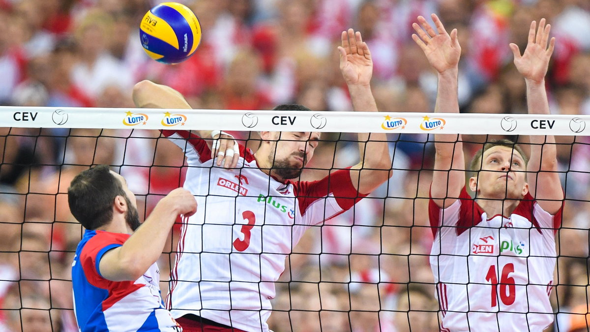 Poland vs Serbia - European Men's Volleyball Championships 2017 - Warsaw, Poland, 24 Augutst 2017