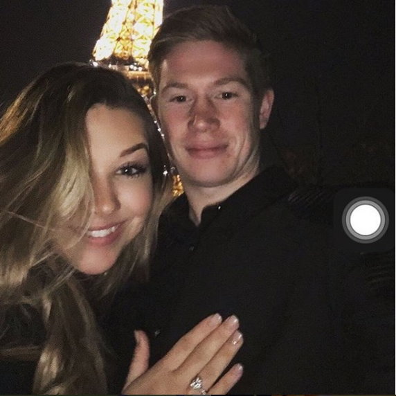 Kevin de Bruyne i Michele Lacroix