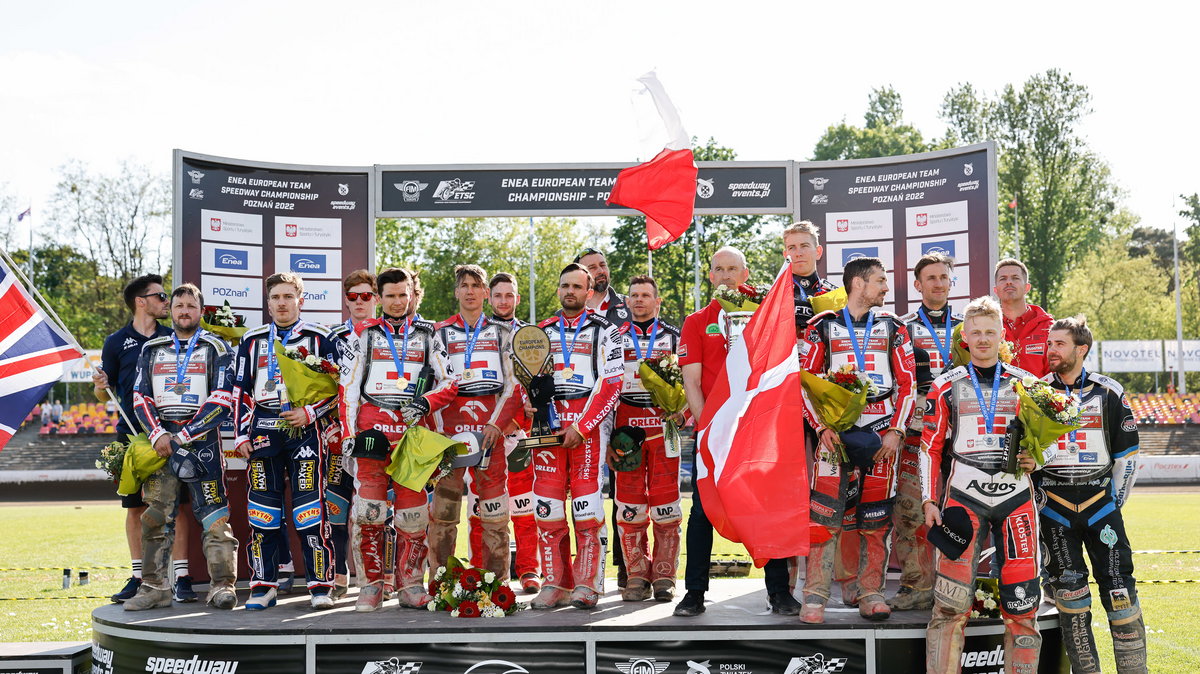 Podium pierwszych DME w Poznaniu