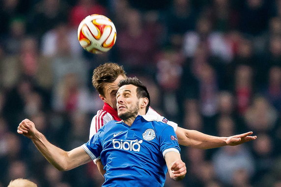 NETHERLANDS SOCCER UEFA EUROPA LEAGUE (Ajax Amsterdam vs Dnipro Dnipropetrovsk)