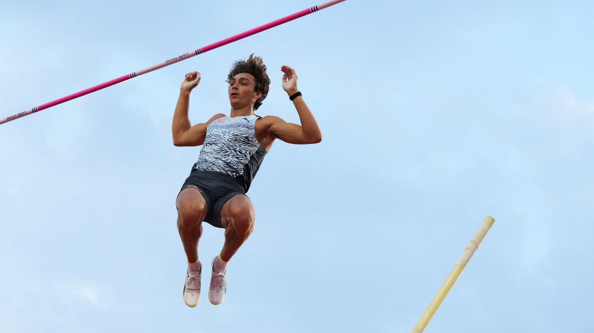 Armand Duplantis latał w Sztokholmie bardzo wysoko