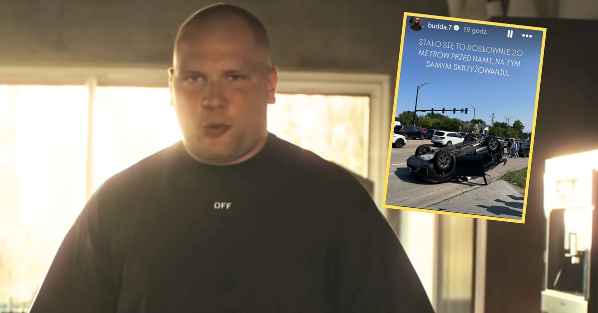 Budda był blisko groźnego wypadku. "Wybiegliśmy pomóc"