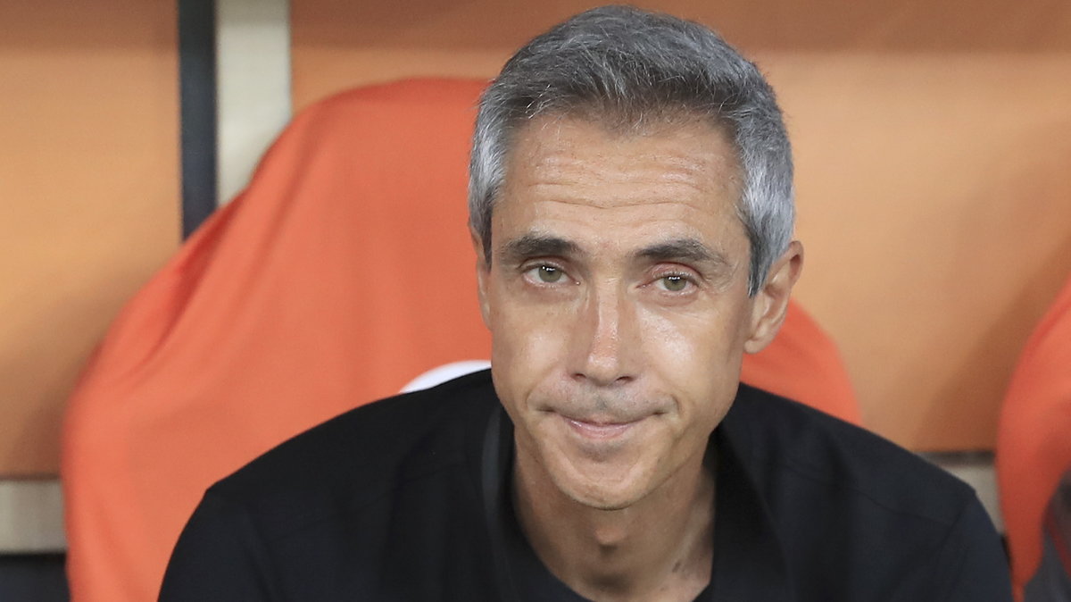 Paulo Sousa podczas meczu Flamengo