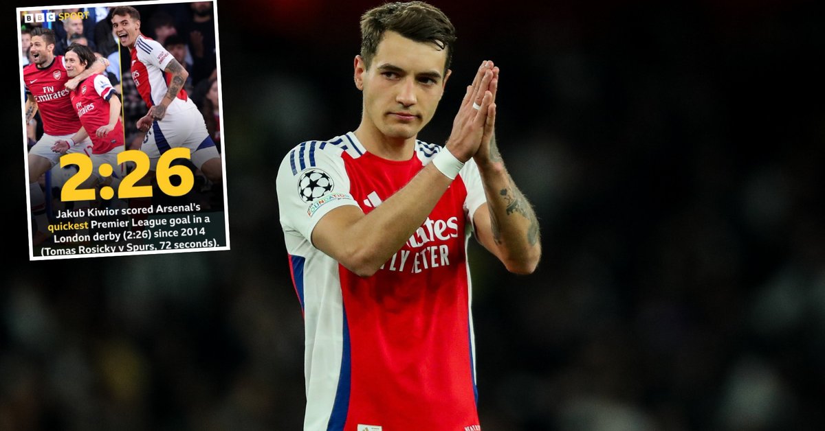Kiwior bohaterem Arsenalu! Nikt tego nie dokonał od 11 lat