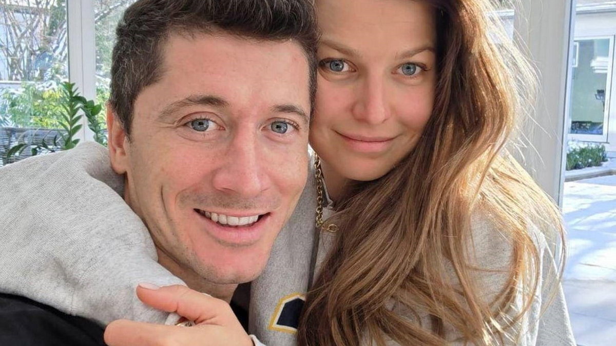 Robert Lewandowski i Anna Lewandowska