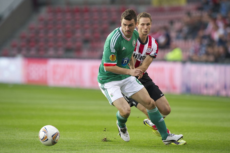 Legia - PSV (Michał Żewłakow)