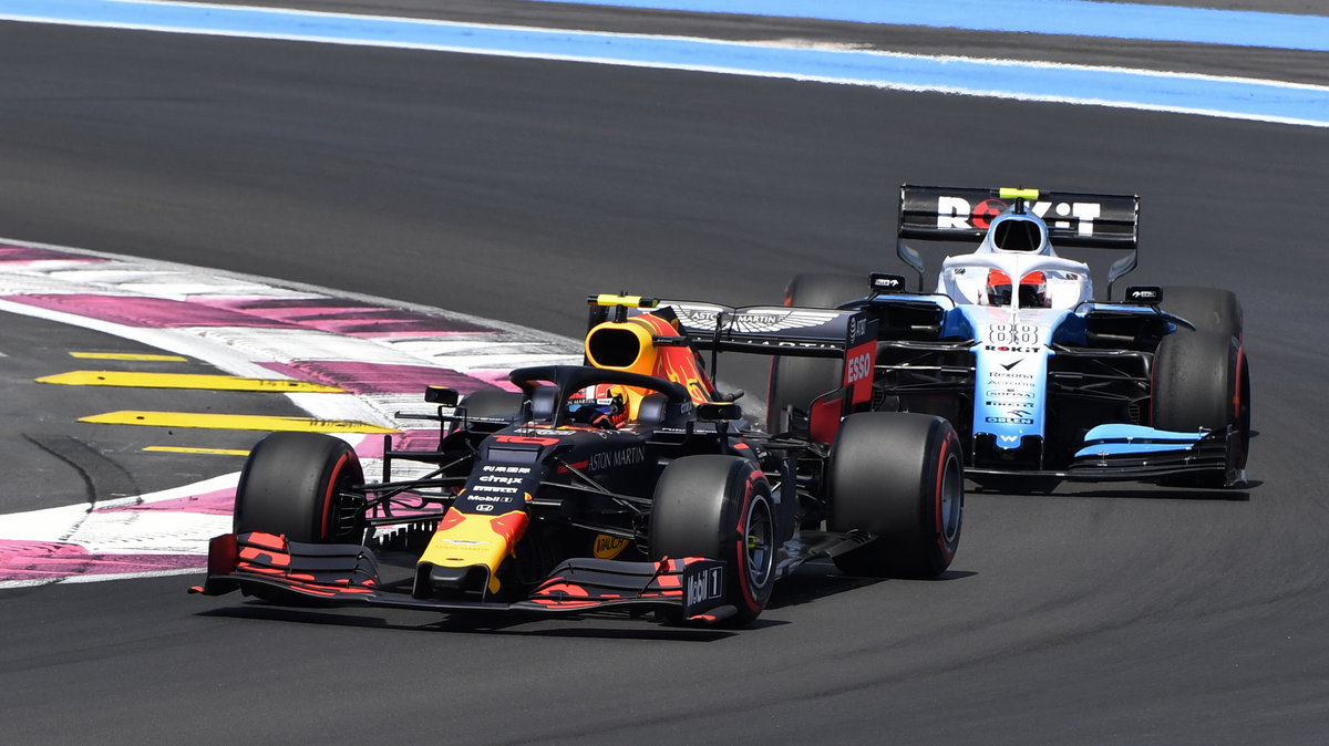 Pierre Gasly i Robert Kubica