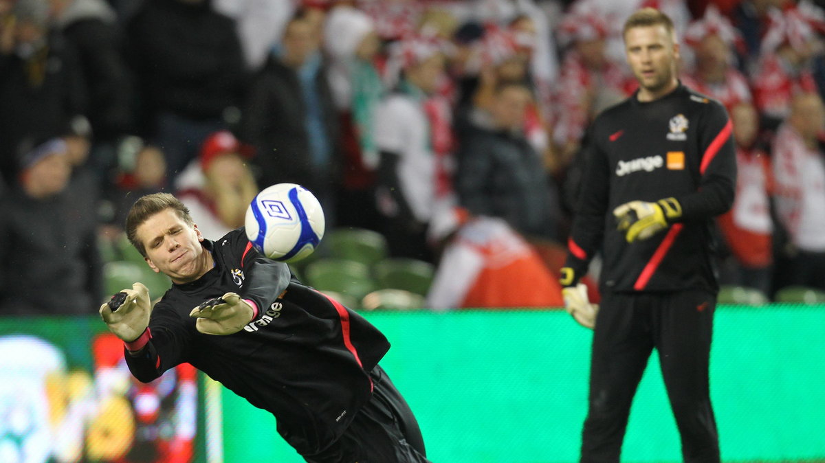 Wojciech Szczęsny i Artur Boruc