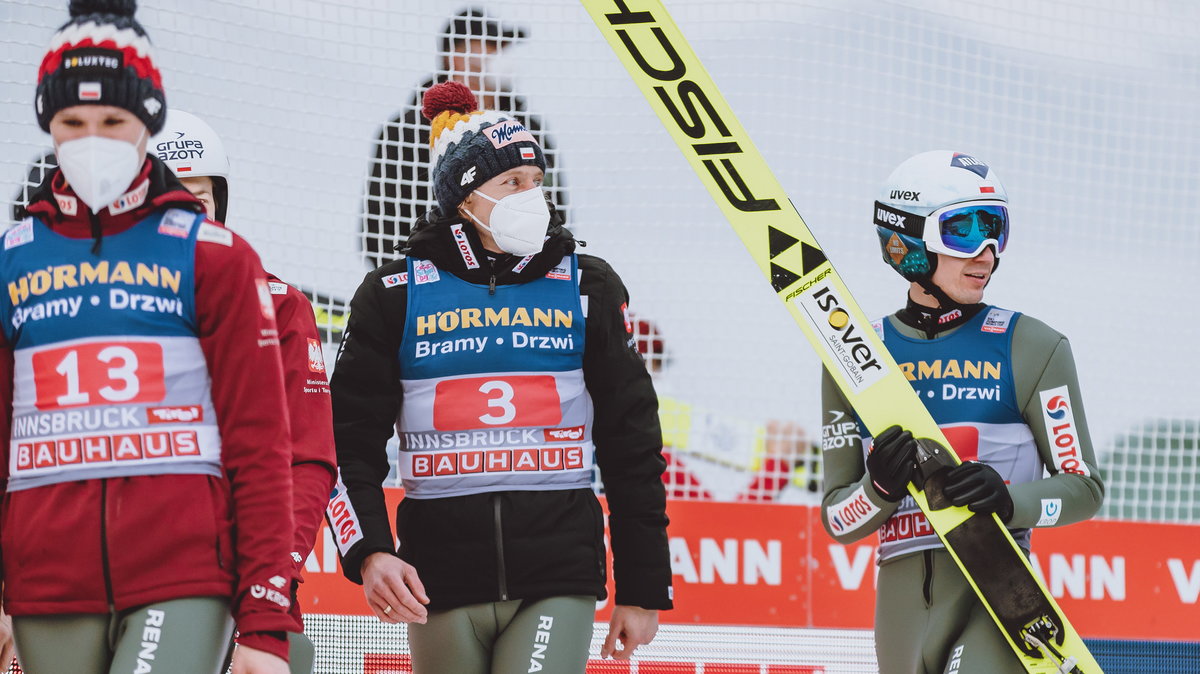 Andrzej Stękała, Dawid Kubacki i Kamil Stoch